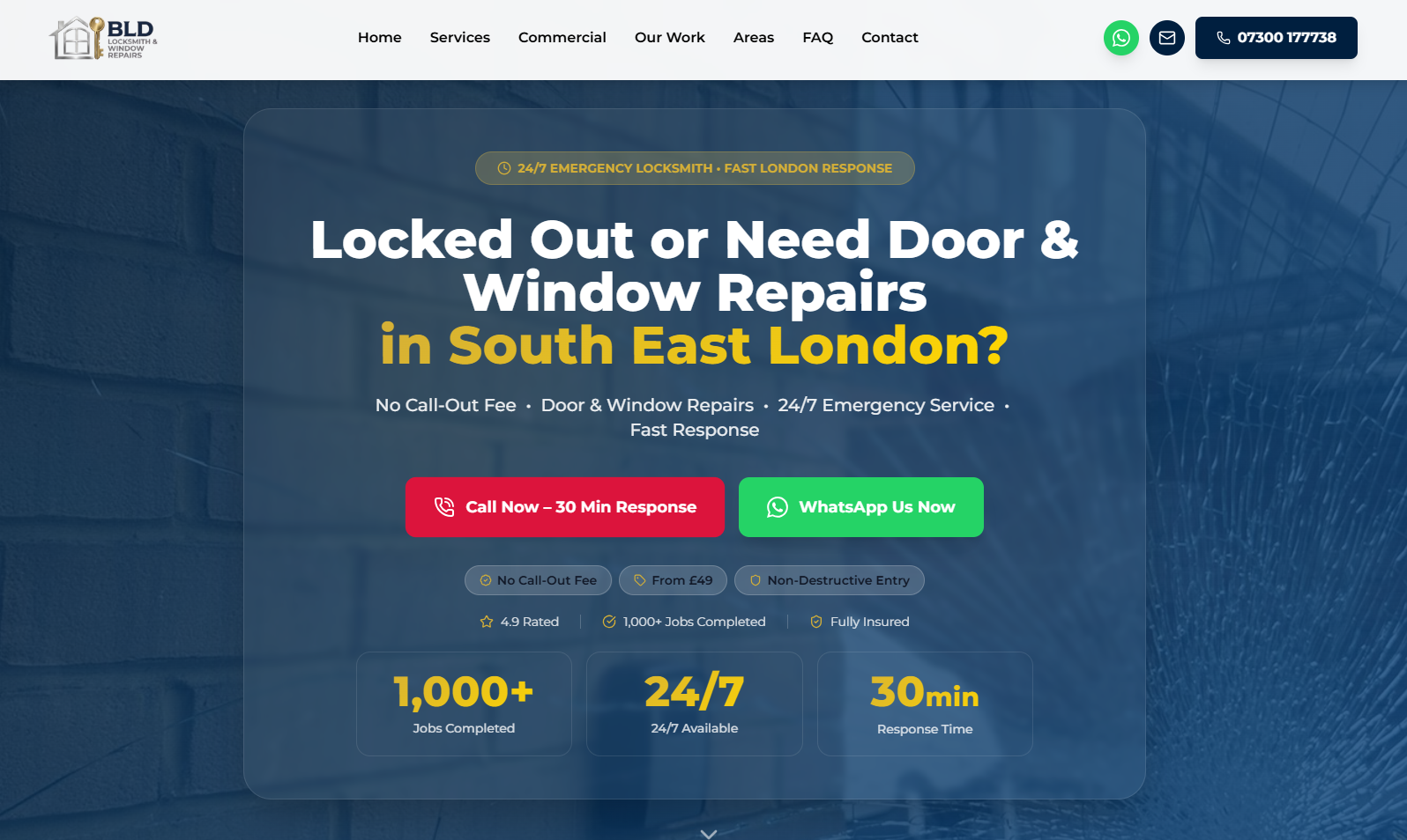 Building website