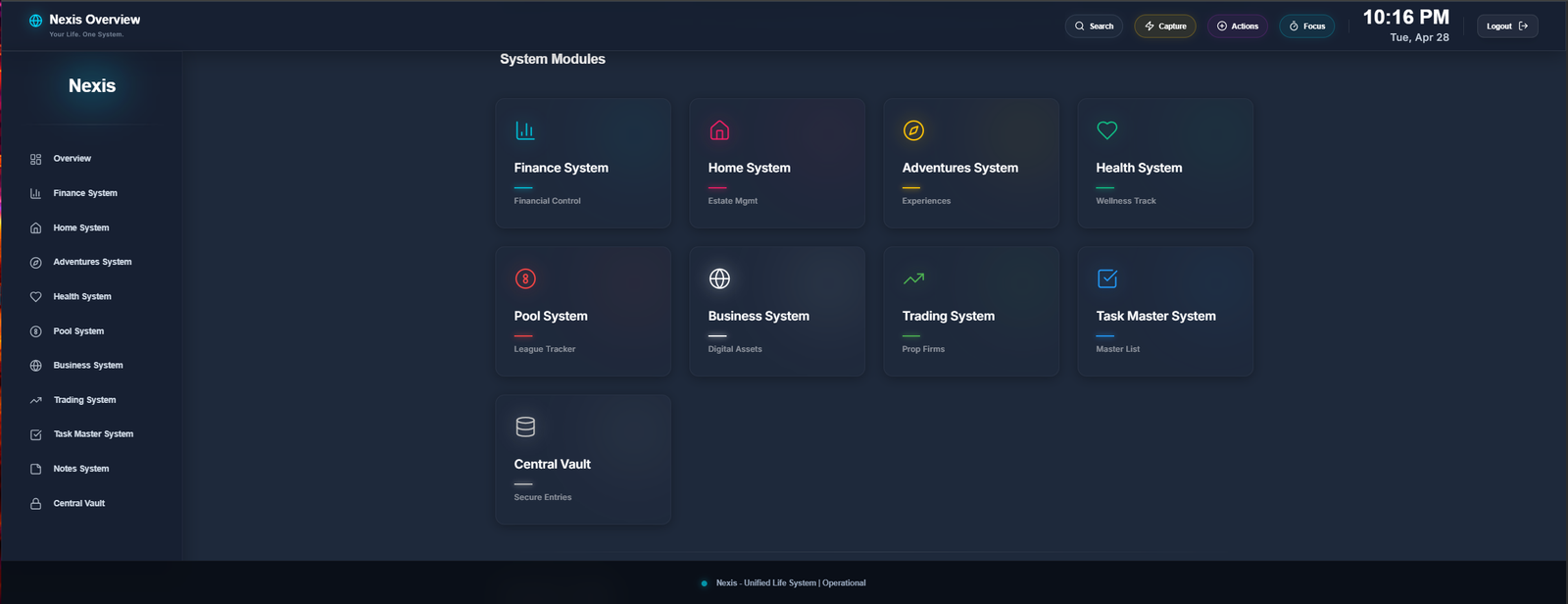 SaaS & tech website