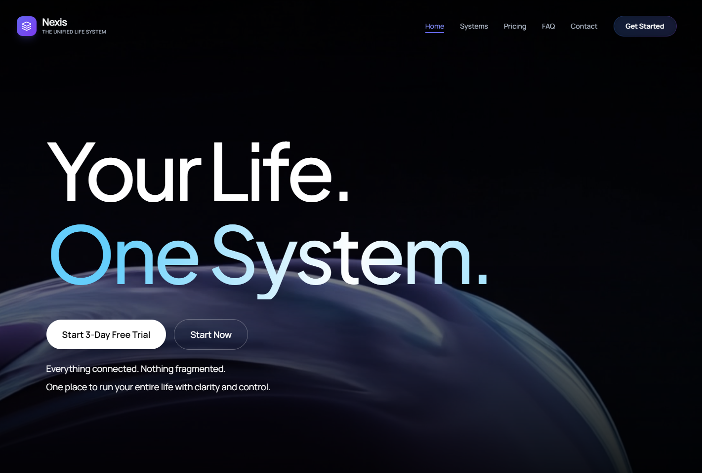 Life coaching website